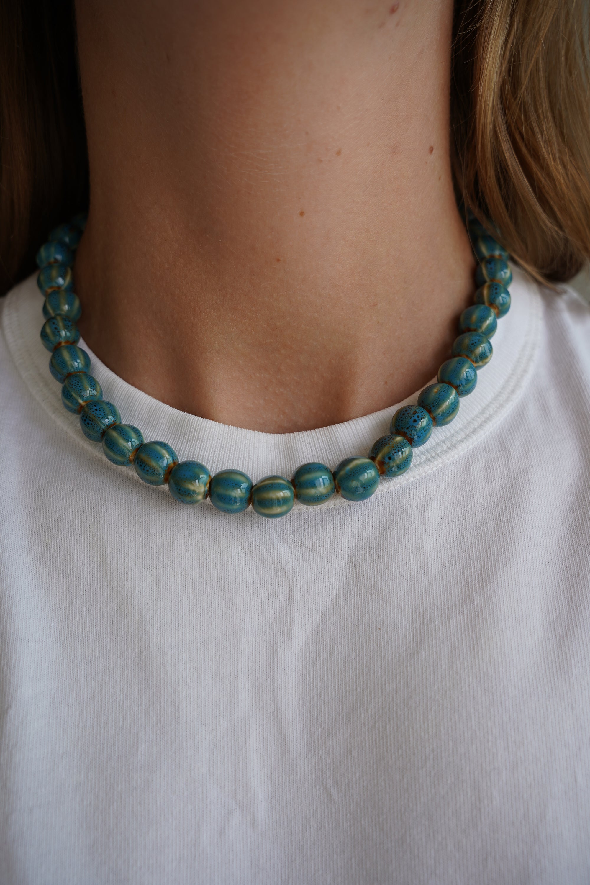 Green reef necklace